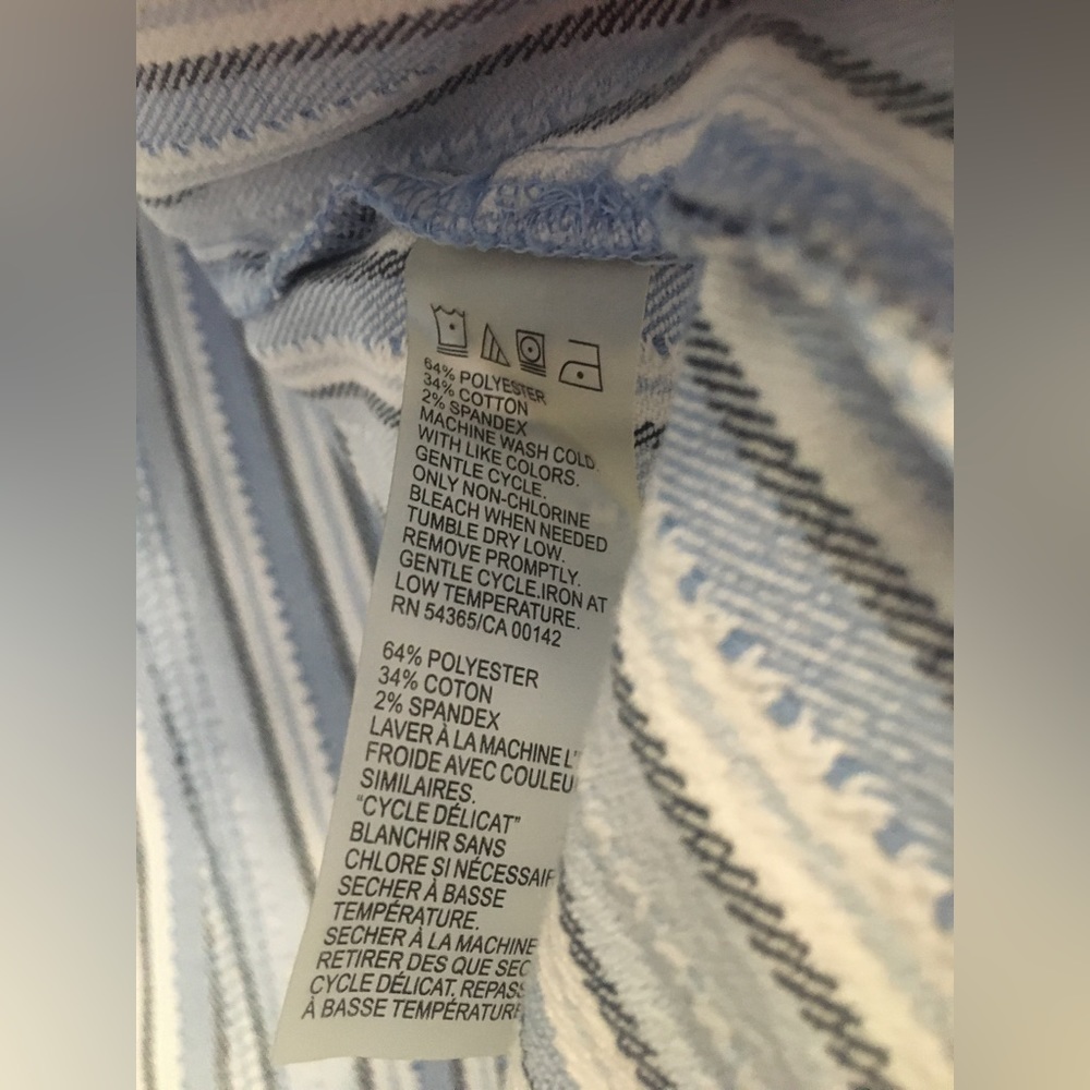 Striped Jean Jacket - Picture 6 of 9